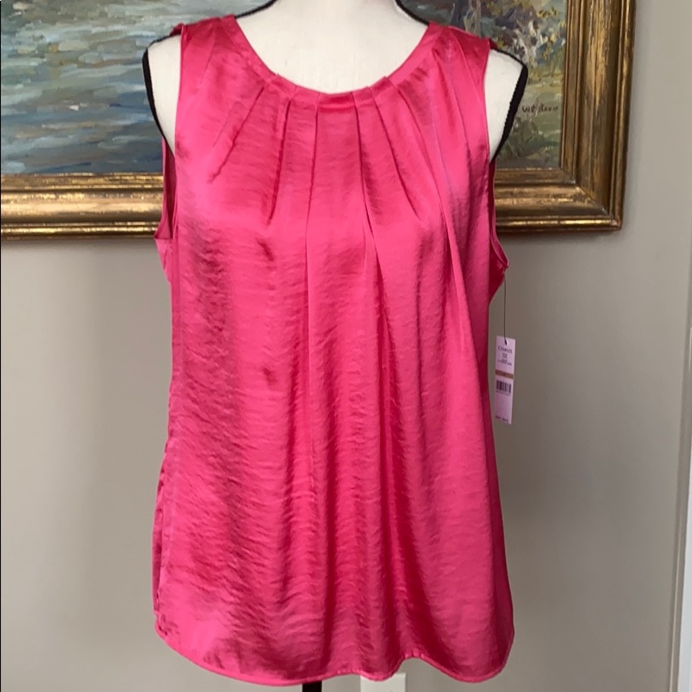 Chaus sleeveless top. Size 12.